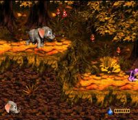 une photo d'Ã©cran de Donkey Kong Country 3 sur Nintendo Super Nes